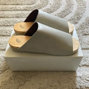 Drill Design x Mizutori geta sandals